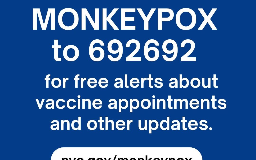 Get FREE MPV (Monkeypox) Text Alerts