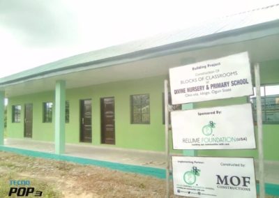 Idogo, Divine Elementary School Construction